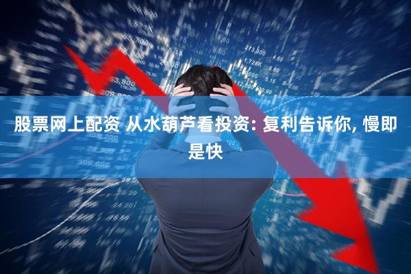 股票网上配资 从水葫芦看投资: 复利告诉你, 慢即是快